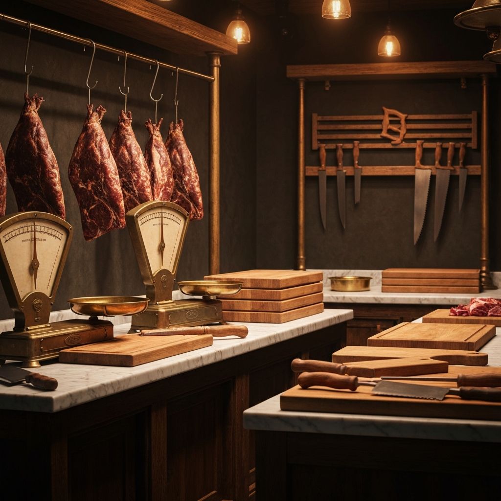 Premium artisan butcher shop